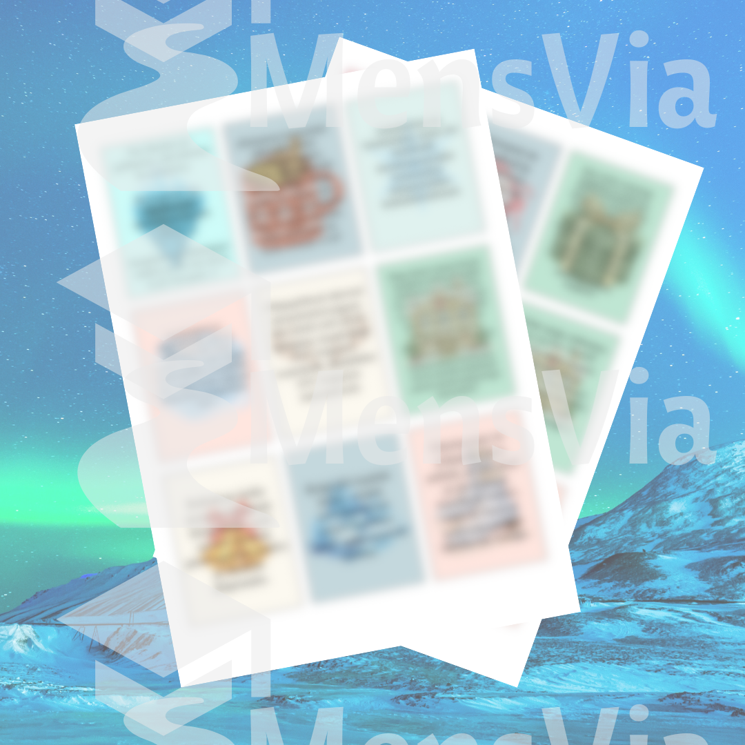 Advendikalender reaalained PDF fail printimiseks