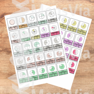 Murdude memoriin ja liitmismäng PDF-fail printimiseks