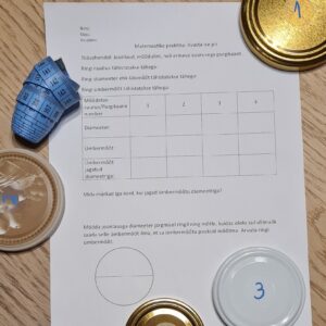 Avasta ise pii - matemaatika praktiline ülesanne, rühmatöö PDF