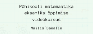 Matemaatika – põhikooli eksam