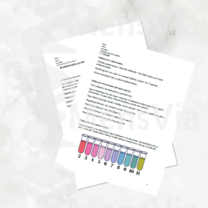 Kodukeemia ja toiduainete pH määramine punase kapsa indikaatori abil Keemia pdf